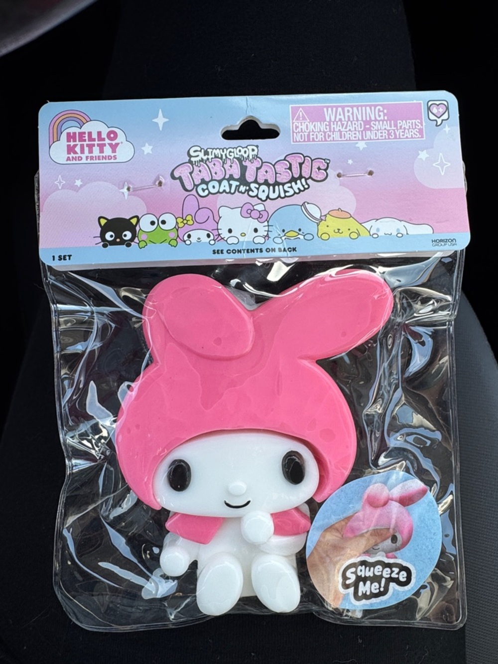 Hello Kitty Friends My Melody Pink Squishy Toy